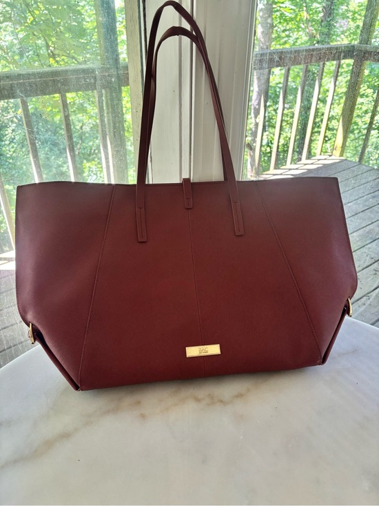 Zac Posen Handbags - Zac Women's Large Tote Bag - Burgundy